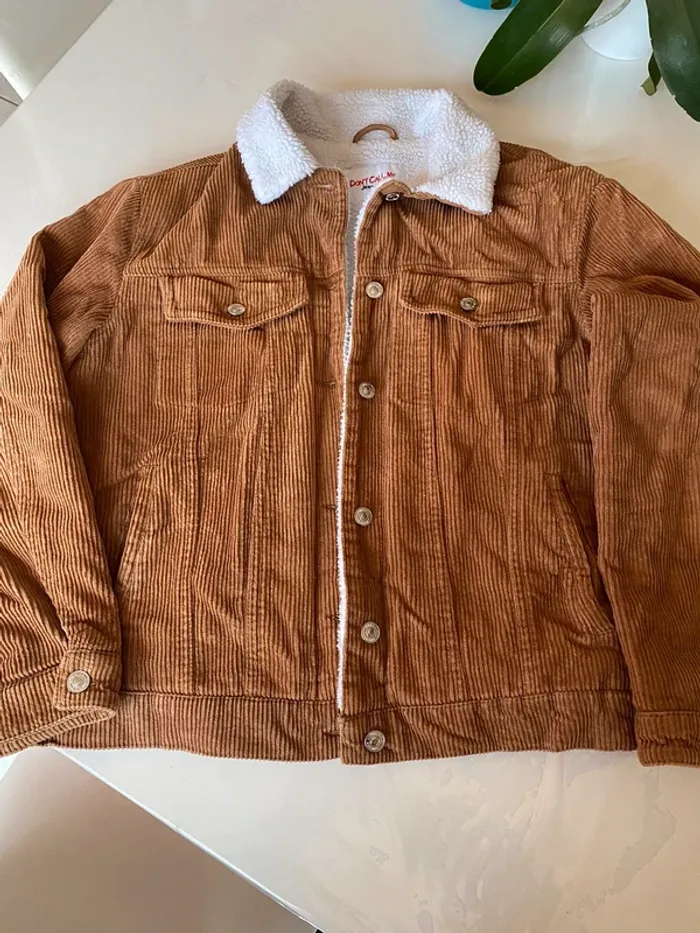 Manteau en daim