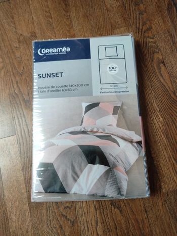 Parure sunset 140*200 neuve