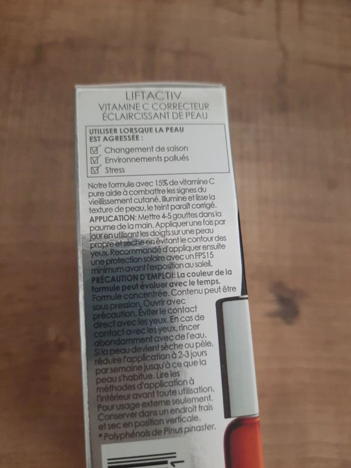Sérum liftactiv de Vichy neuf #lora11beaute - photo numéro 3