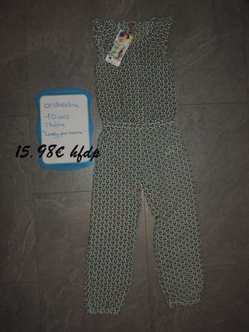 combinaison orchestra thème " lovely parisienne " 10 ans