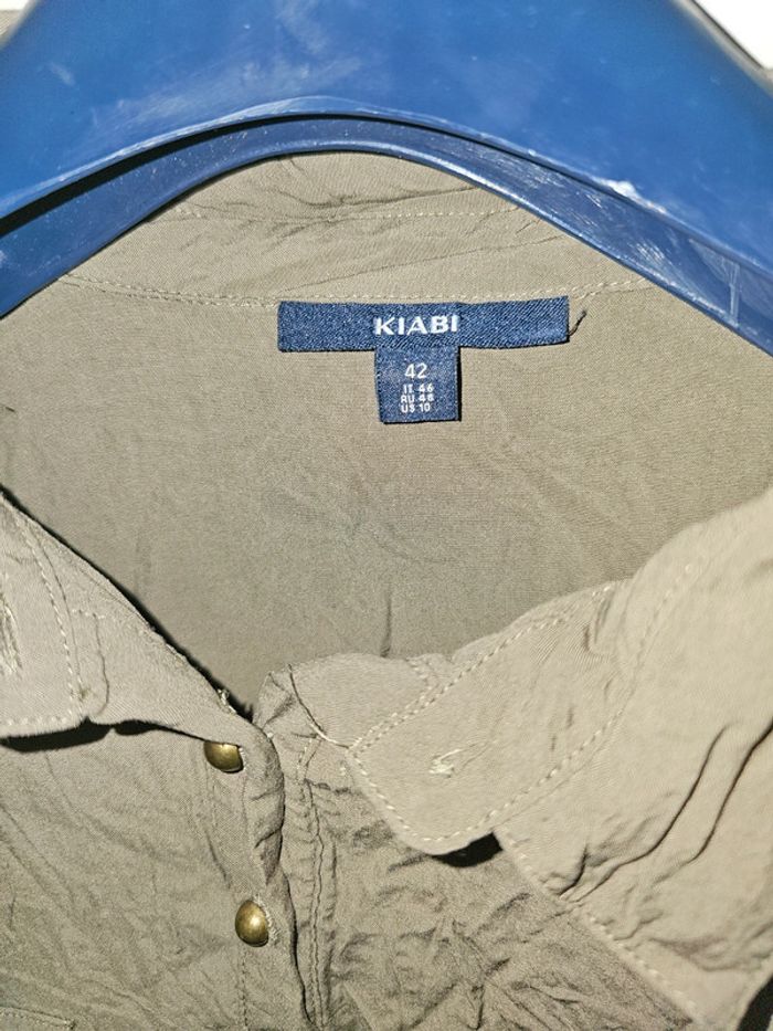 Blouse kiabi kaki - photo numéro 2