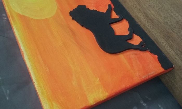 toile lion - photo numéro 2