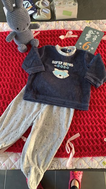 Pyjama Mots d’enfants 6 mois