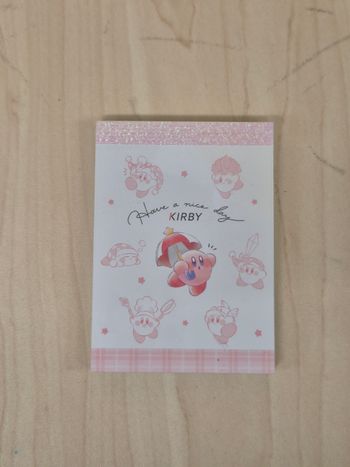 Mini bloc memo Kirby