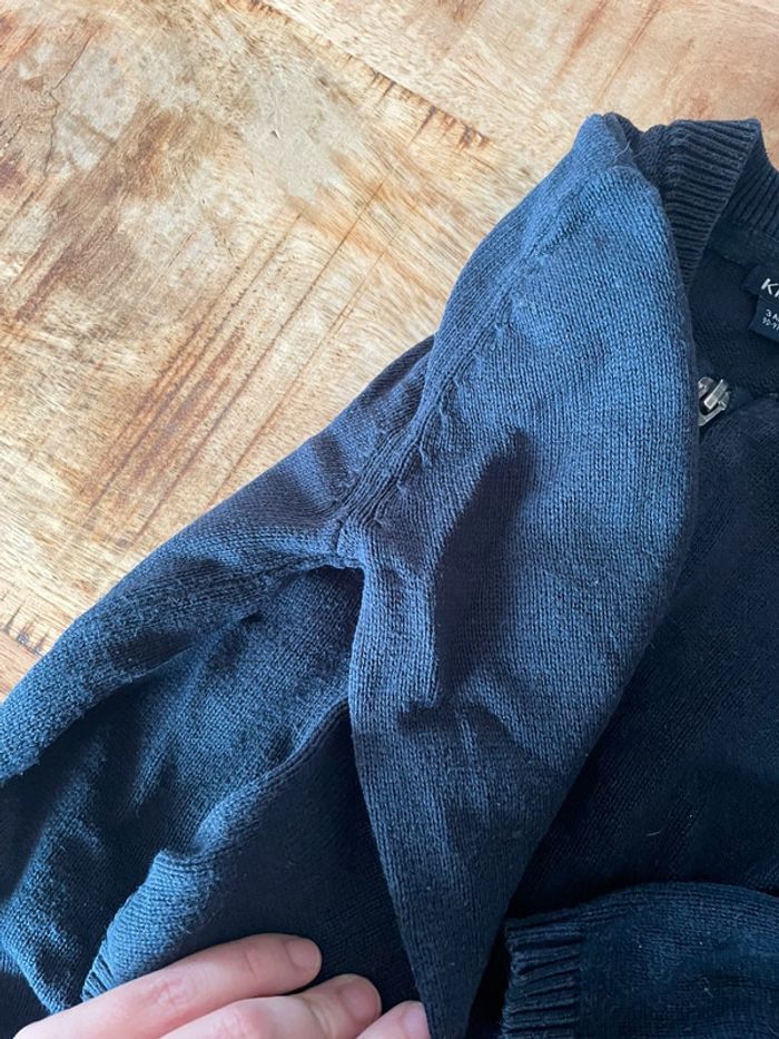 Gilet bleu marine - photo numéro 3