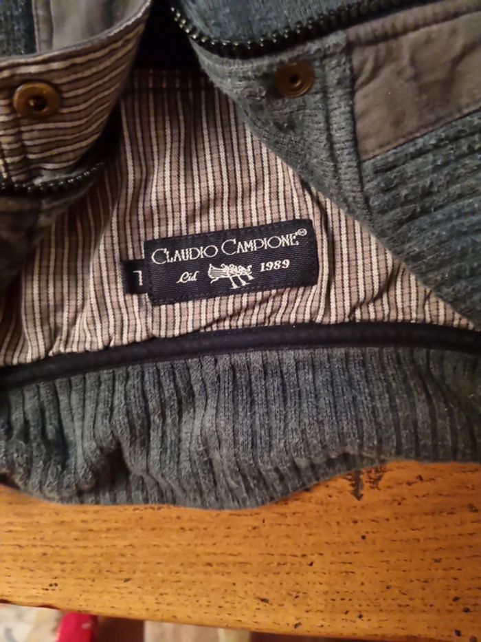 sweat homme gris L vintage - photo numéro 6