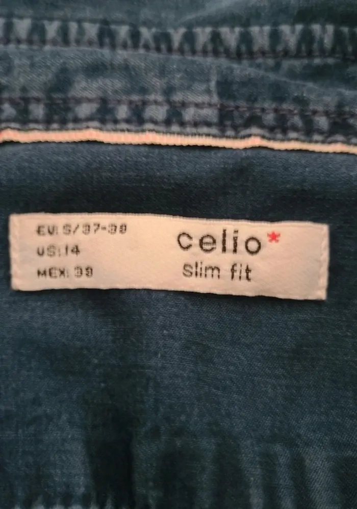 Chemise jeans celio - photo numéro 2