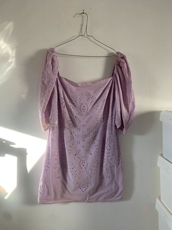 Robe manche bouffante