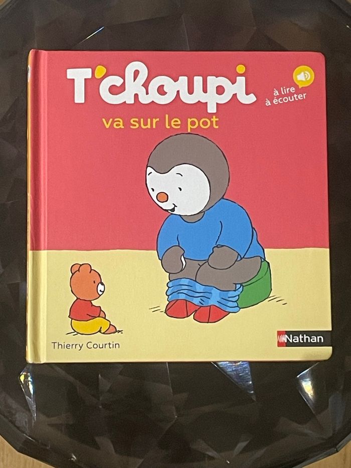 Livre Tchoupi va sur le pot