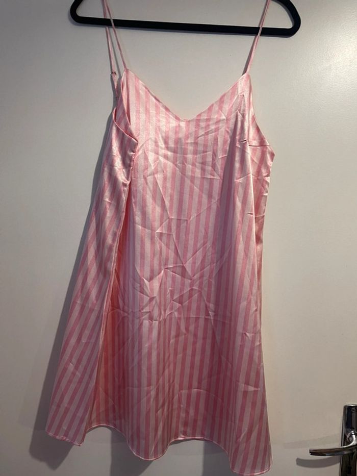 Ensemble nuit nuisette peignoir h Nathalie - photo numéro 4