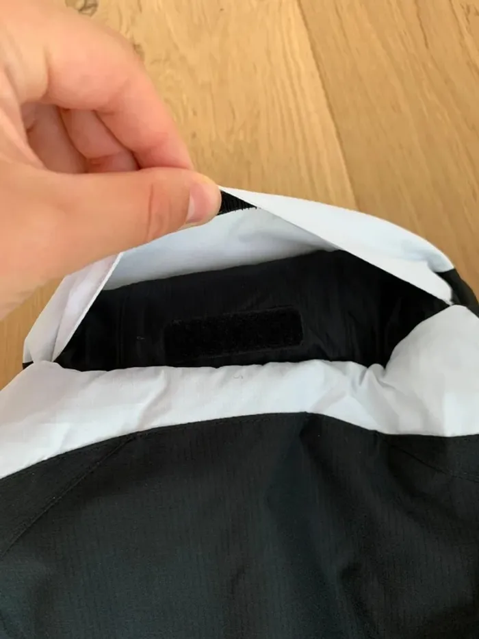 Doudoune noire foot taille S erima - photo numéro 12
