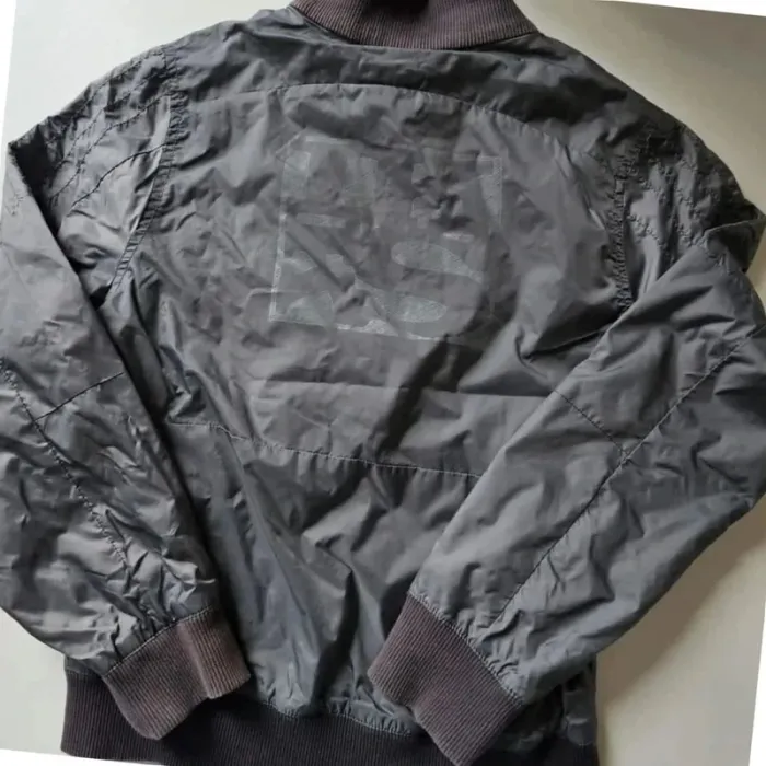 Veste grise coupe vent IKKS 8 ans - photo numéro 5