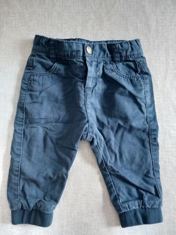 Pantalon bleu marine TAO 6 mois Excellent état