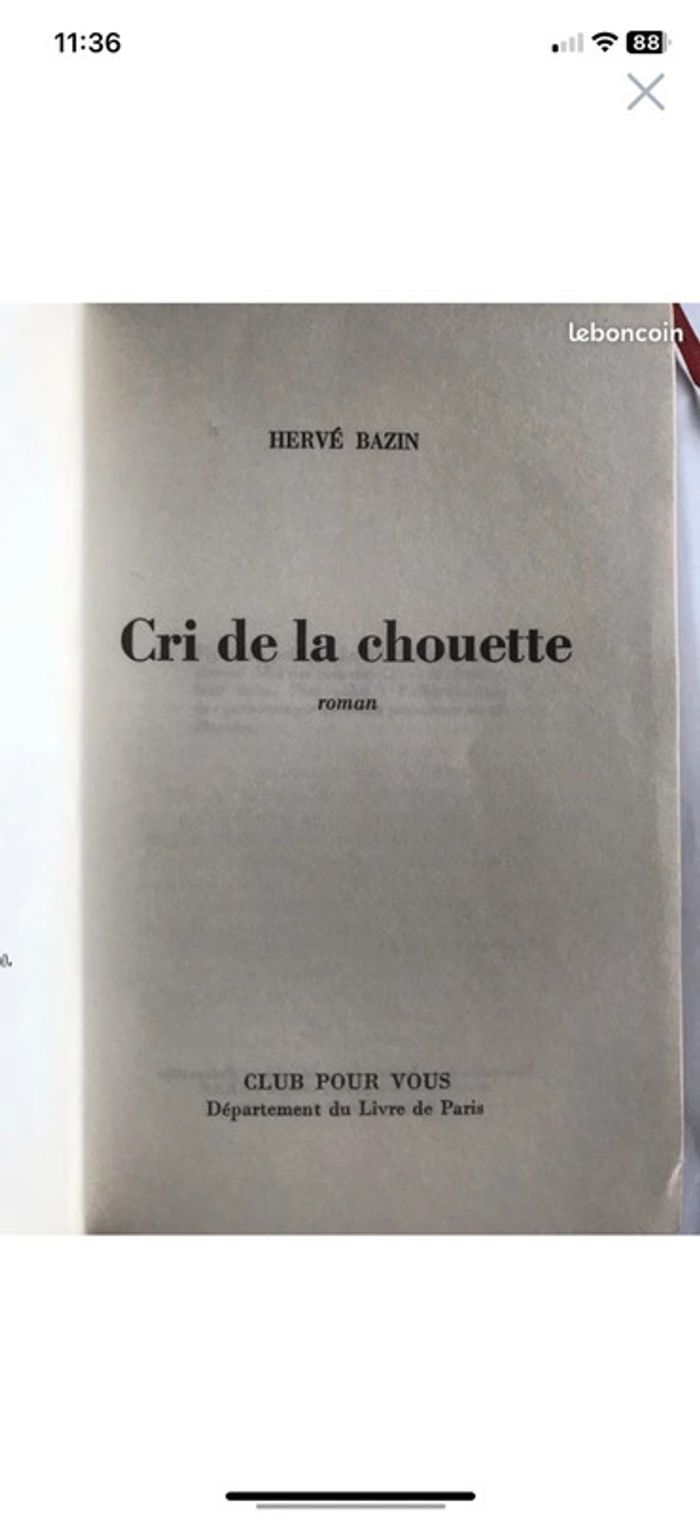 Cri de la chouette - photo numéro 2