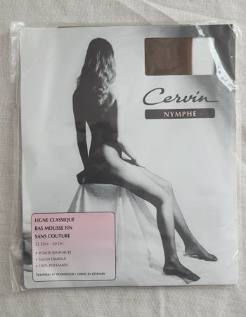 Bas mousse "Cervin" marron taille S