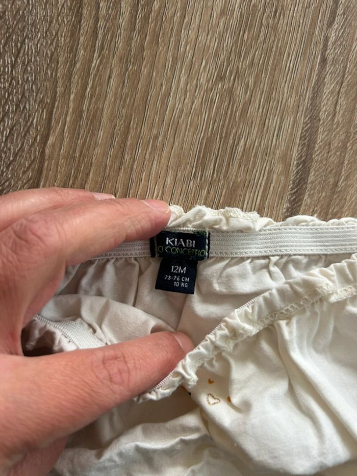 Robe salopette avec culotte assortie - photo numéro 4