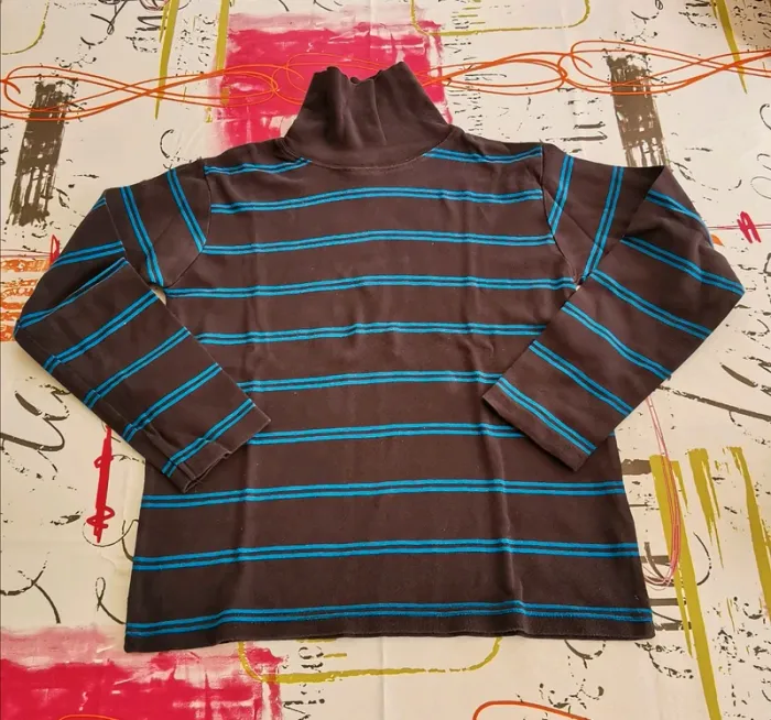 Tee-shirt bikool col roulé 12 ans