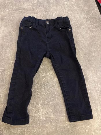 Jeans bleu marine taille 12 mois  tex