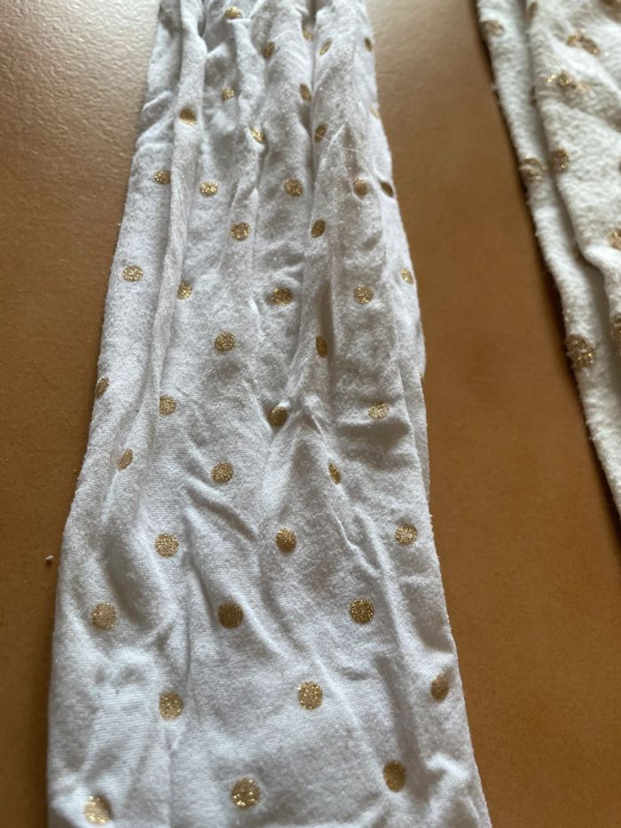 Lot 3 collants fille 4/6 ans 27/30 - photo numéro 2