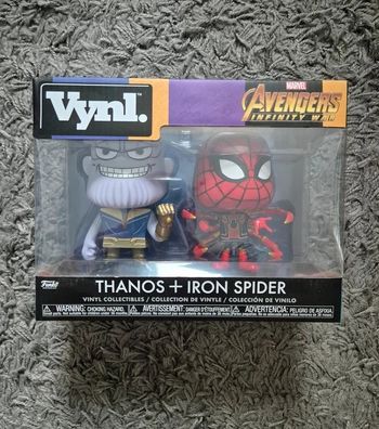 Figurines Funko Pop Avengers - Funko VYNL 2-Pack - Thanos & Iron Spider