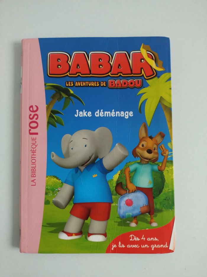 Livre Babar Jake déménage