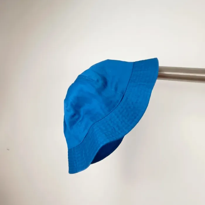 Bob bleu vif 100 % coton, taille 55 cm enfant, chapeau été mixte léger T004 - photo numéro 2