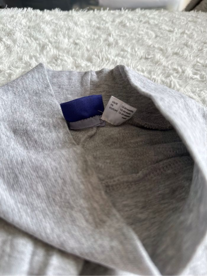 Pantalon gris 12/24 mois - photo numéro 4