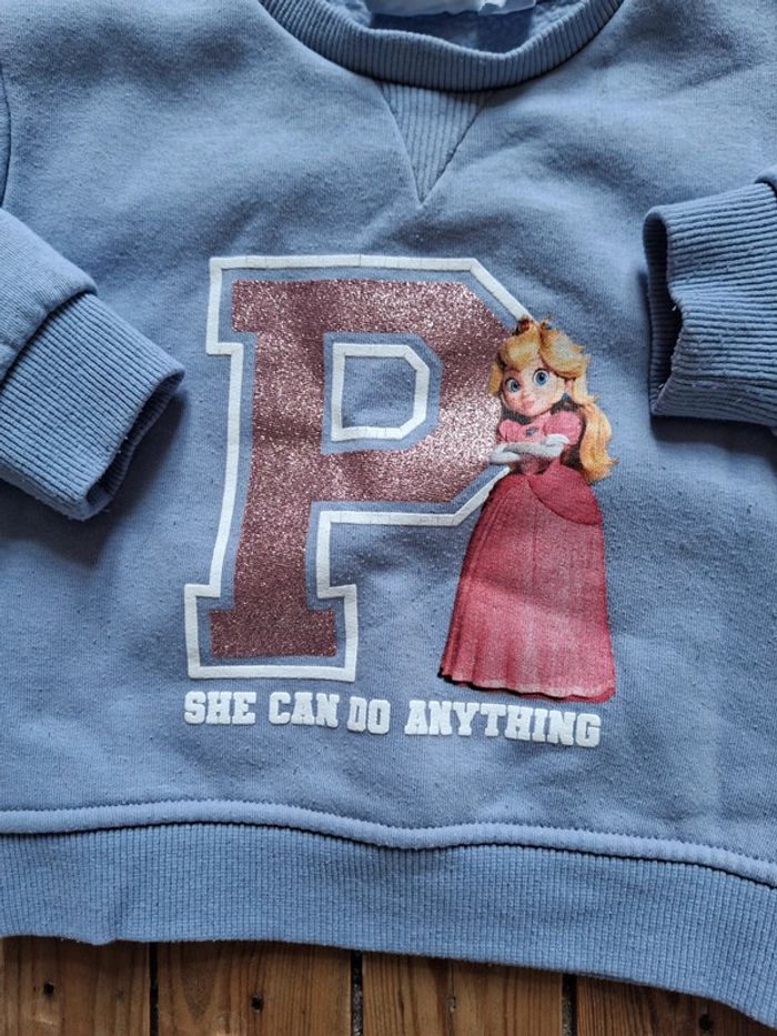 Pull the super mario taille 2/3 ans - photo numéro 2