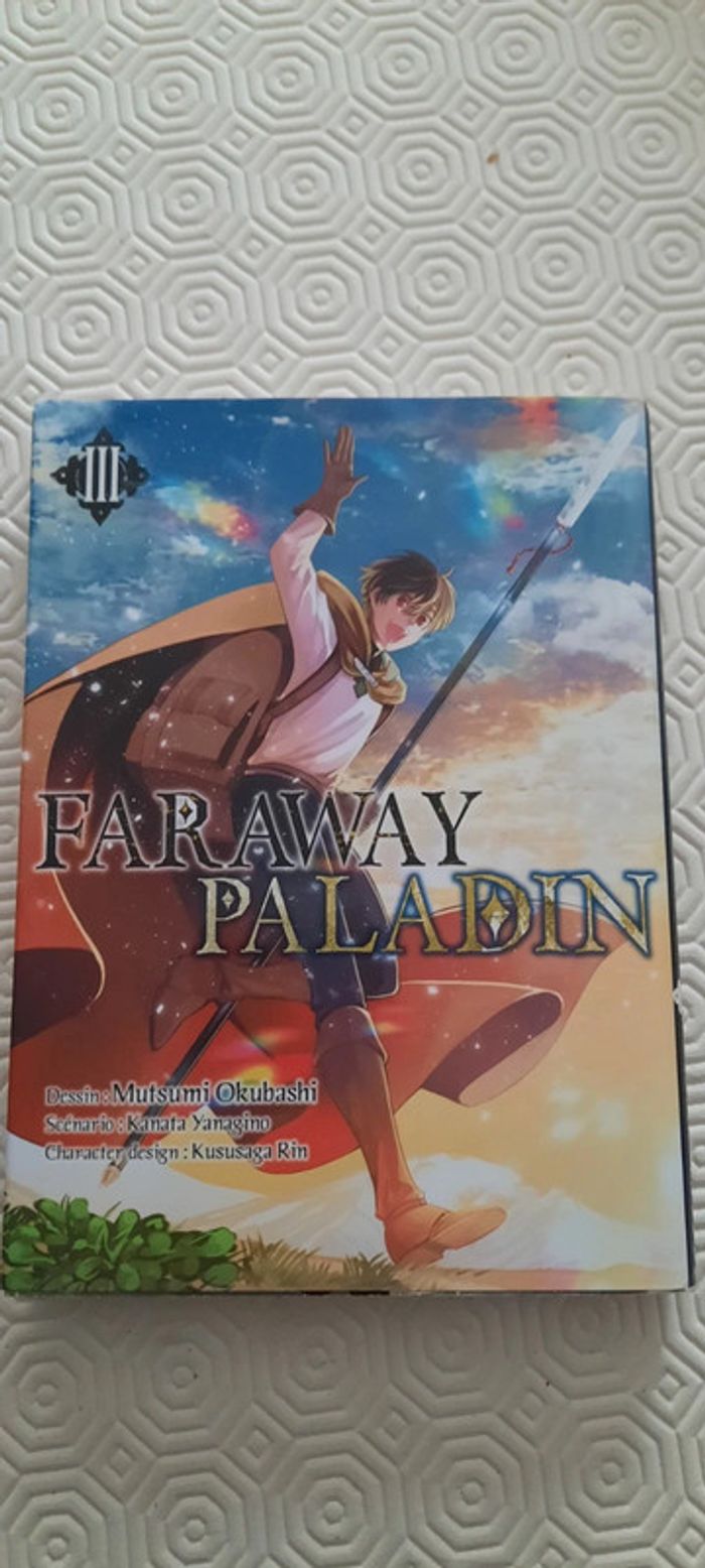 Lot de 5 mangas Faraway Paladin - photo numéro 2