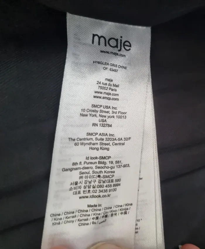 Manteau MAJE t40 - photo numéro 4