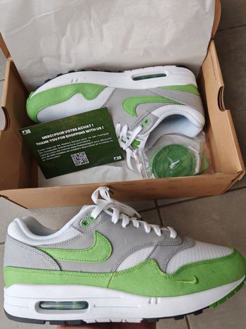 Nike air Max 1 Patta 20th Anniversaire Chlorophyll