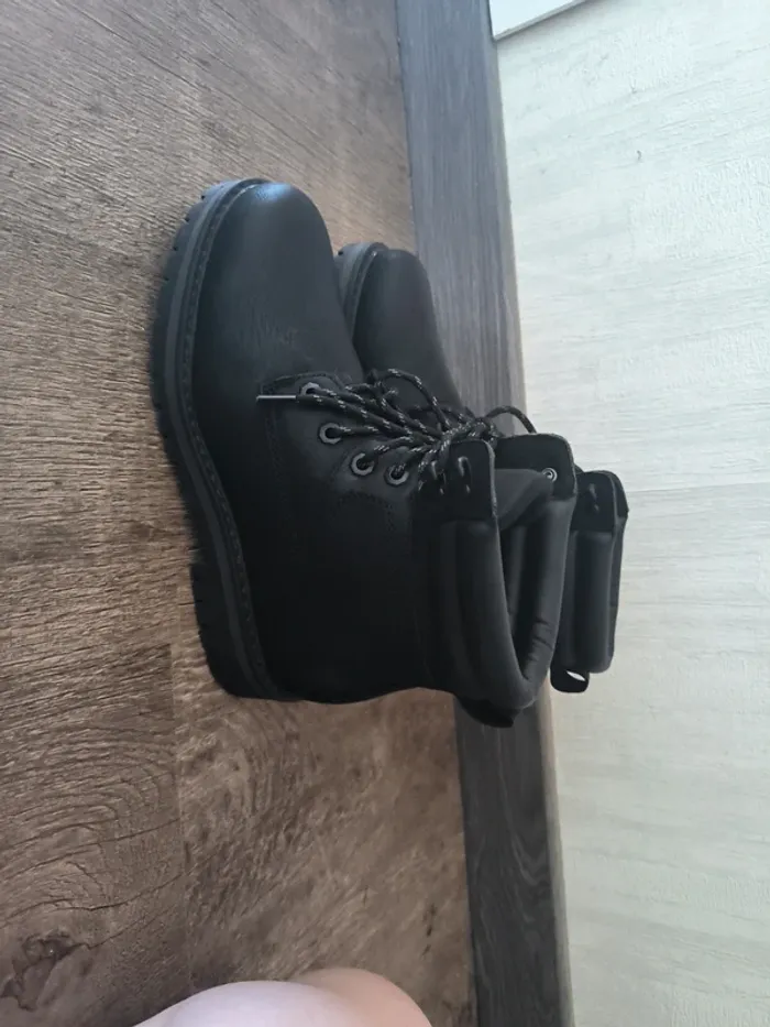 Bottines rangers noires - photo numéro 4