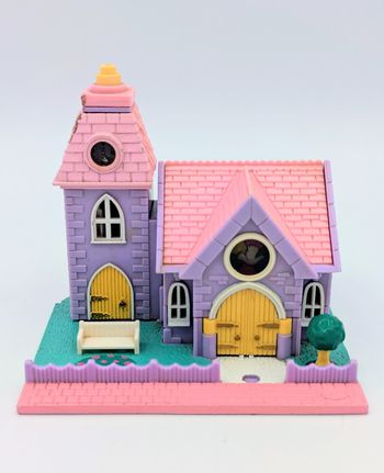 Polly Pocket Wedding Chapel Bluebird 1993