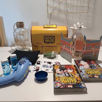 Manga kindergarten wars kit presse