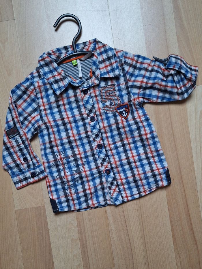 Chemise carreaux