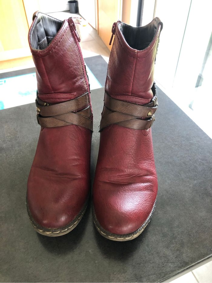 Bottines RIEKER en cuir