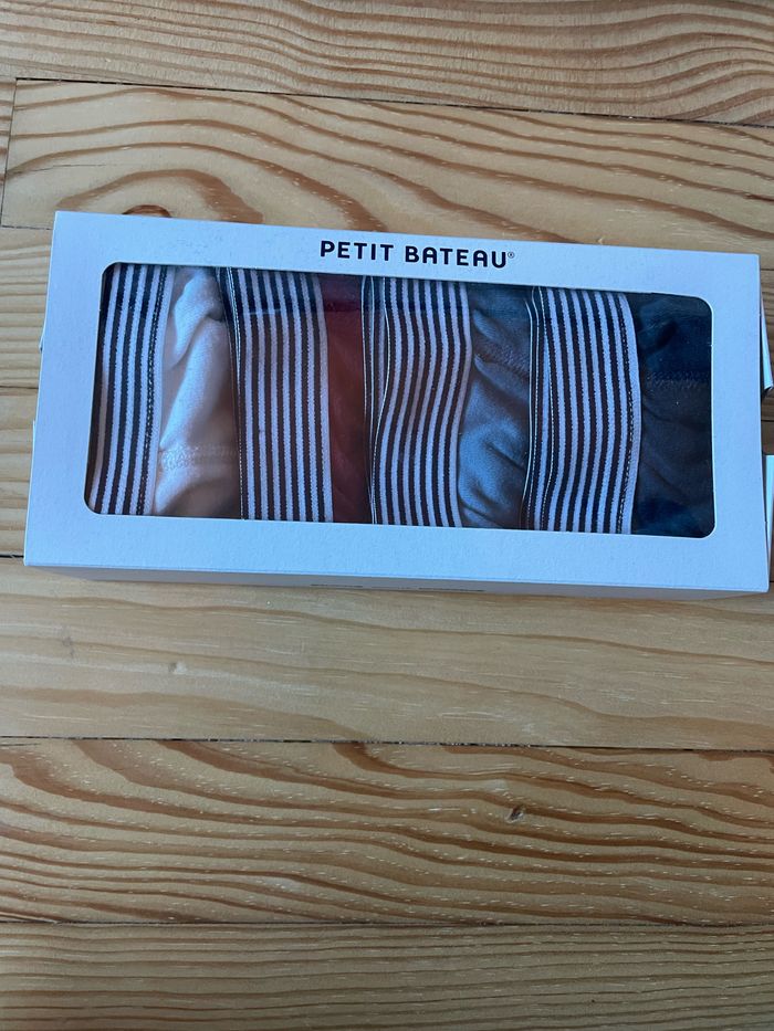 Lot de 4 boxers petit bateau 6 ans