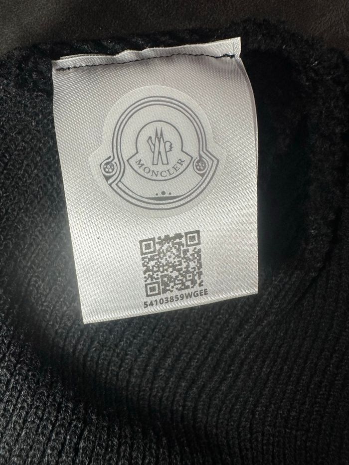Bonnet Moncler noir  – avec étiquette - photo numéro 6