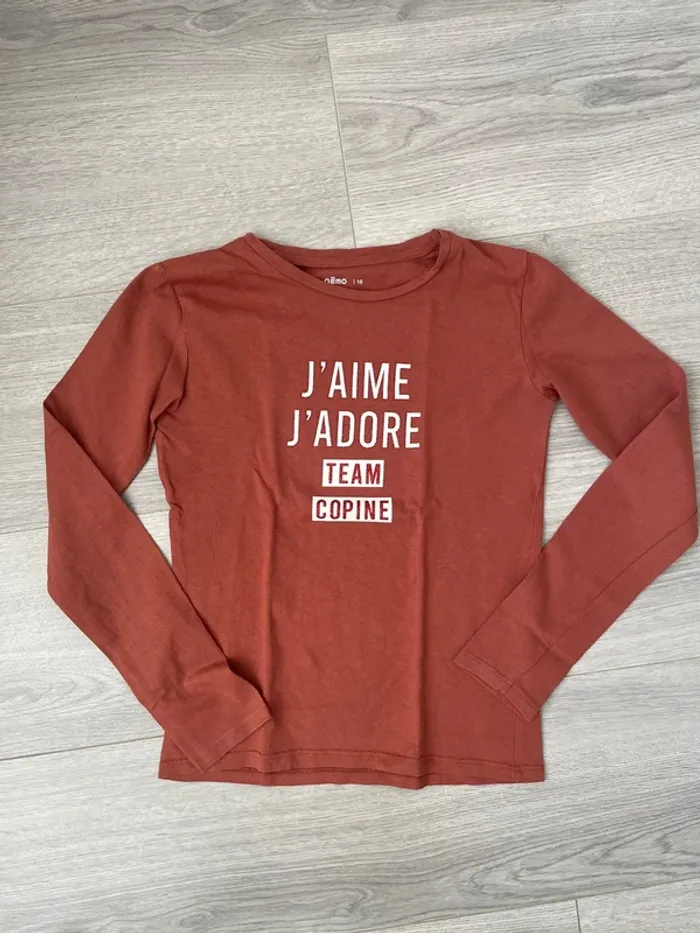 Haut manche longue fille