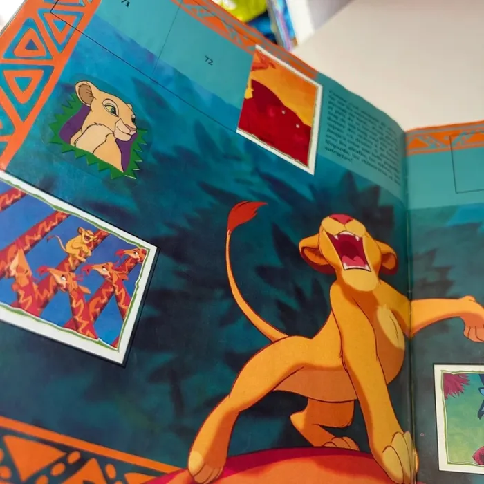 Album panini le roi lion vintage - photo numéro 7