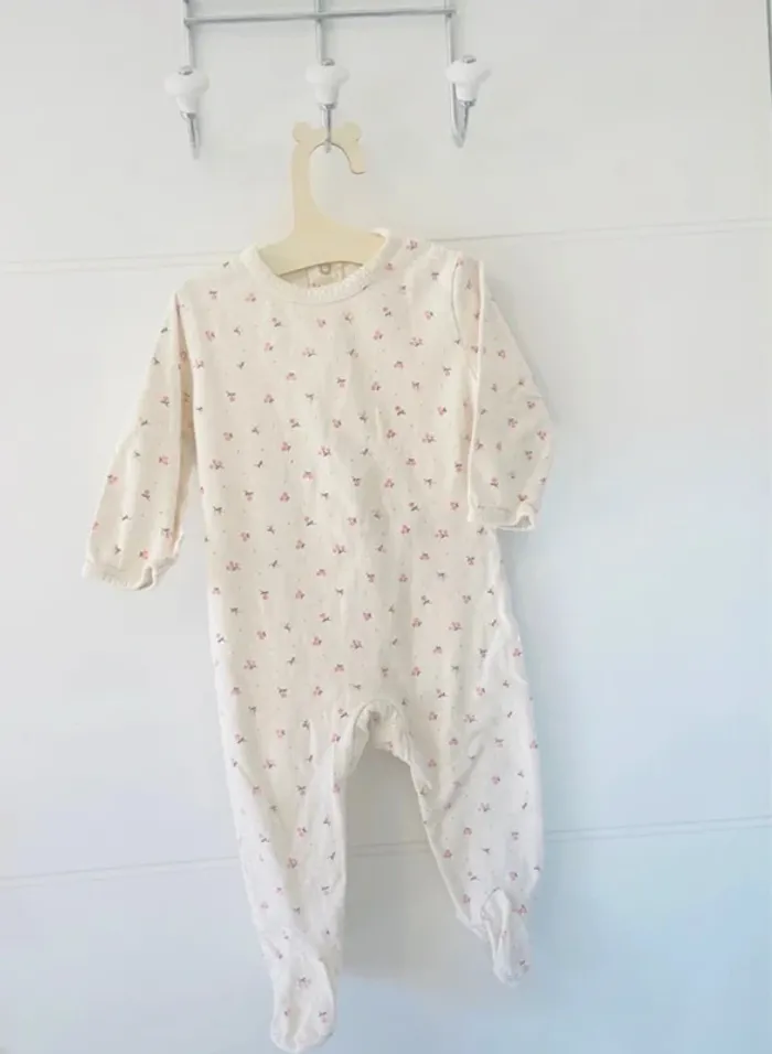 Pyjama fleurit léger 6 mois