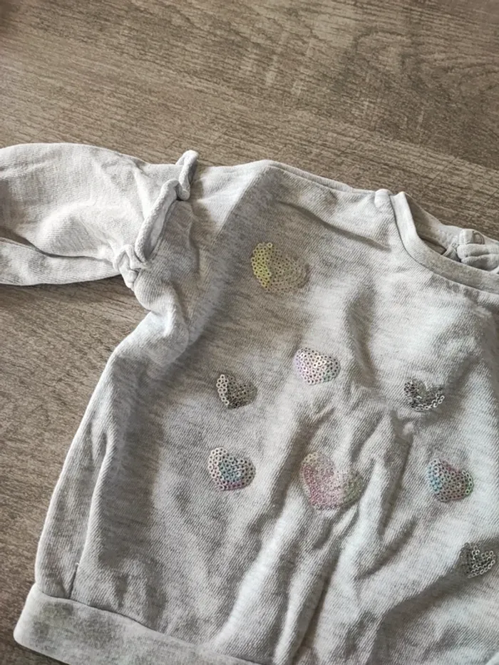 Pull gris - photo numéro 2