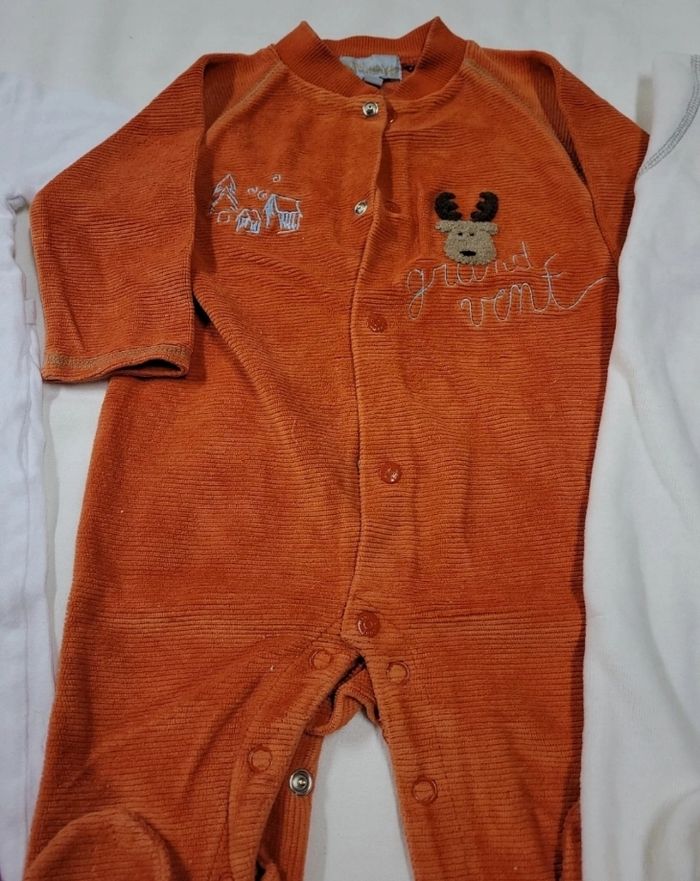 Lot de 4 pyjamas fille 3mois - photo numéro 3