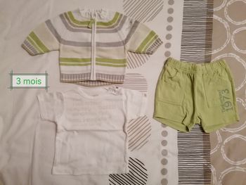 Ensemble garçon 3 mois Timberland