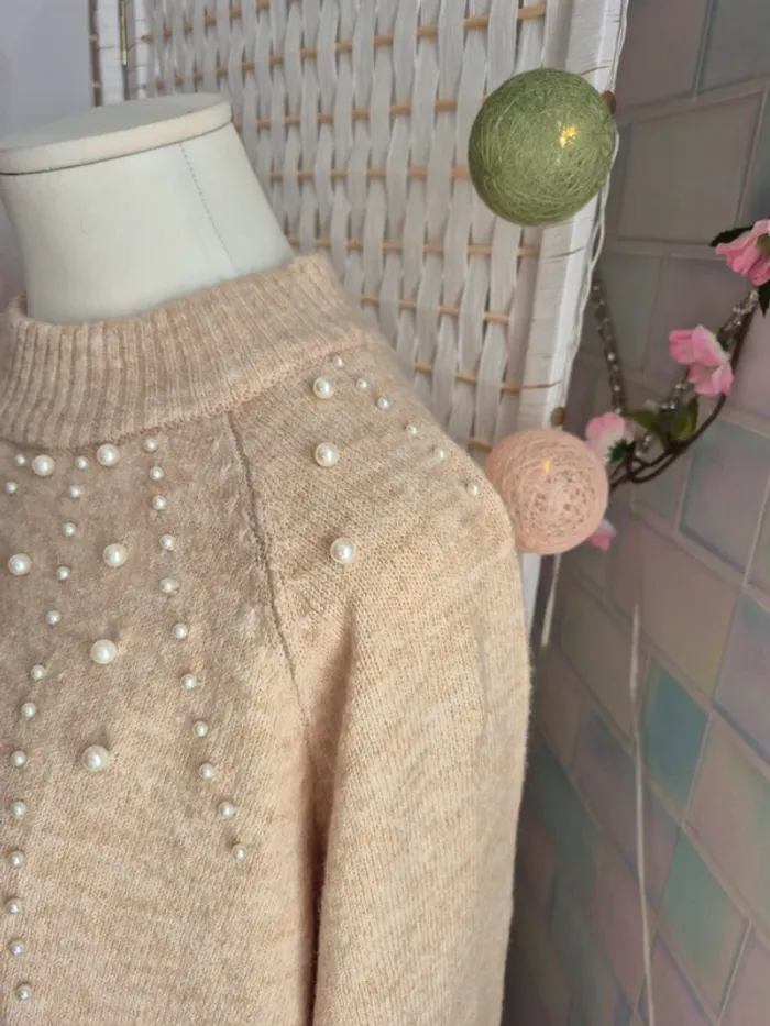 💕Jolie robe pull manches ballons la halle femme TXl / 42 💕 - photo numéro 9