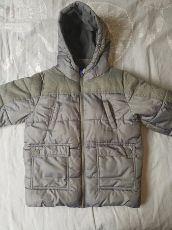 Manteau Okaidi 8 ans gris