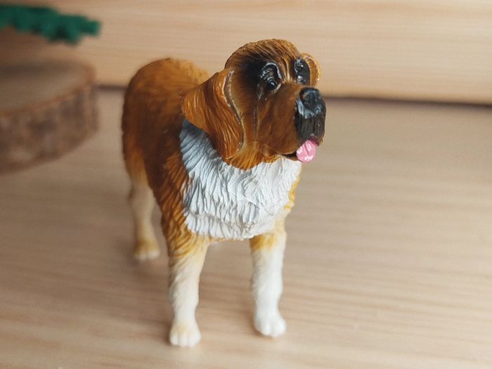 Figurine Chien Saint Bernard Animal domestique - photo numéro 2