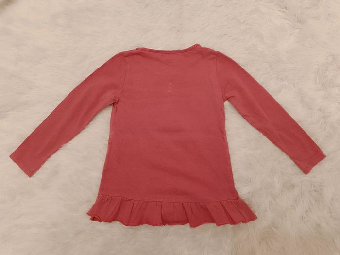 Tee-shirt long à volants Paon T. 4 ans Okaou - photo numéro 6