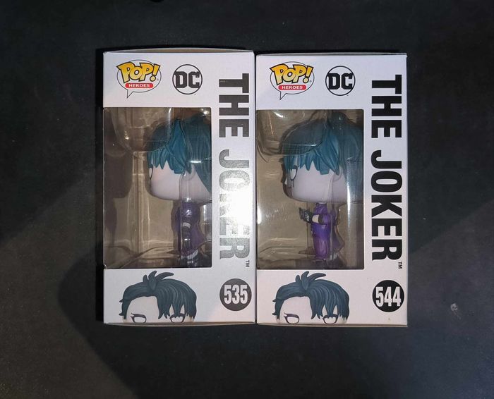 Lot 2 Figurines Funko Pop / The Joker 535 / Suicide Squad Isekai / Dc Comics - 1 Chase + 1 Normal - photo numéro 2