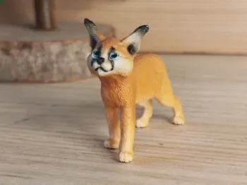 Schleich jeune caracal Figurine Félin animal de la savane